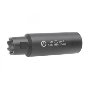 Дожигатель Вектор-7.62 VR-DTLS gen2 (сталь) M24x1.5 калибр 5.45/223 арт.: VR-DTLS-545-24-gen2